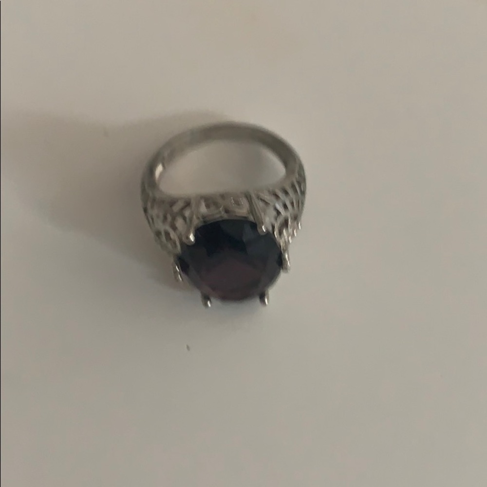 Costume ring amethyst